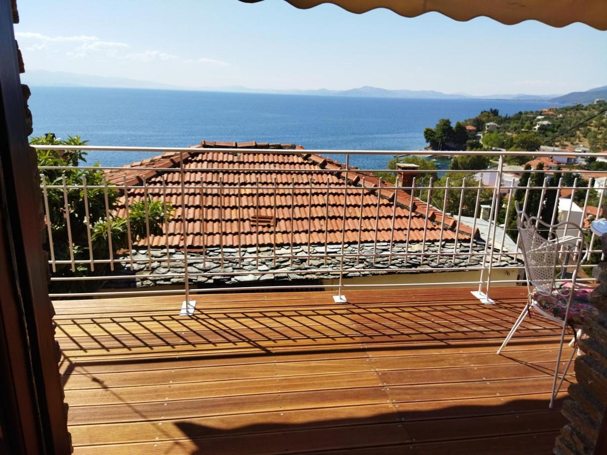 ¨Με Θέα Το Ηλιοβασίλεμα¨ Villa Áfissos Buitenkant foto